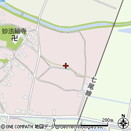 石川県羽咋郡宝達志水町麦生周辺の地図