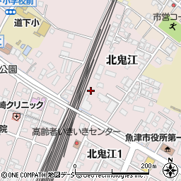 富山県魚津市北鬼江361周辺の地図