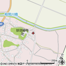 石川県羽咋郡宝達志水町麦生ハ281周辺の地図