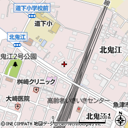 富山県魚津市北鬼江350周辺の地図