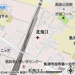 株式会社丸八　本社周辺の地図