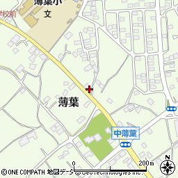 栃木県大田原市薄葉1975-3周辺の地図