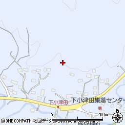 茨城県北茨城市華川町下小津田周辺の地図