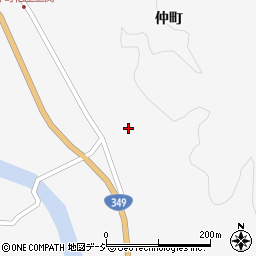 福島県東白川郡矢祭町上関河内上町周辺の地図