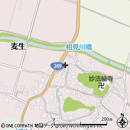 石川県羽咋郡宝達志水町麦生ホ周辺の地図