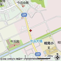 石川県羽咋郡宝達志水町麦生西43周辺の地図