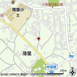 栃木県大田原市薄葉1975-5周辺の地図
