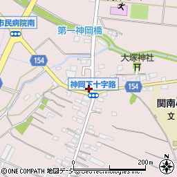 茨城県北茨城市関南町神岡下周辺の地図