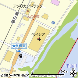 カインズスーパーセンター飯山店周辺の地図