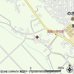 栃木県大田原市薄葉1271周辺の地図