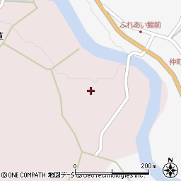 福島県東白川郡矢祭町下関河内琵琶平周辺の地図