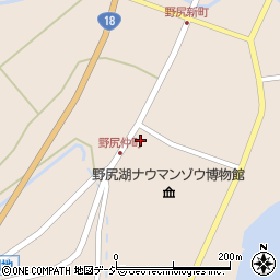 長野県上水内郡信濃町野尻672周辺の地図