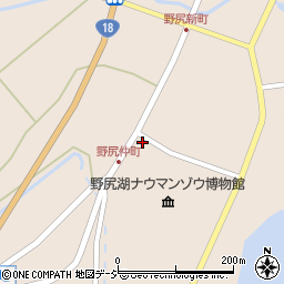 長野県上水内郡信濃町野尻671周辺の地図