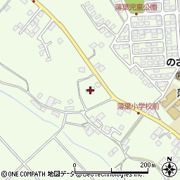 栃木県大田原市薄葉2038-2周辺の地図