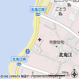 富山県魚津市北鬼江927周辺の地図