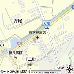 宮下鮮魚店周辺の地図