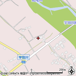 栃木県大田原市宇田川631-2周辺の地図