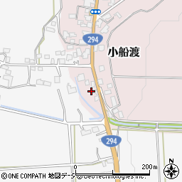 栃木県大田原市小船渡58周辺の地図