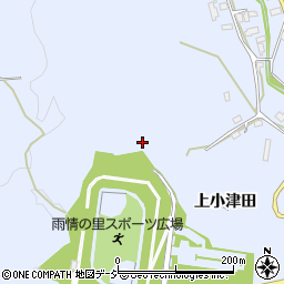 茨城県北茨城市華川町上小津田周辺の地図