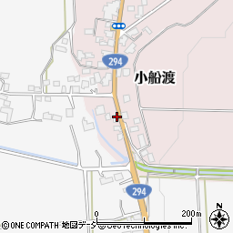 栃木県大田原市小船渡58-1周辺の地図