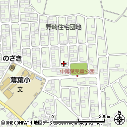 栃木県大田原市薄葉1923-6周辺の地図
