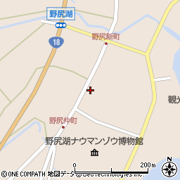 長野県上水内郡信濃町野尻666周辺の地図