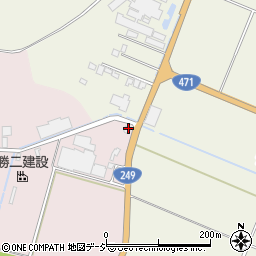 石川県羽咋郡宝達志水町麦生ナ76-1周辺の地図