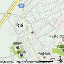 石川県羽咋郡宝達志水町今浜タ周辺の地図