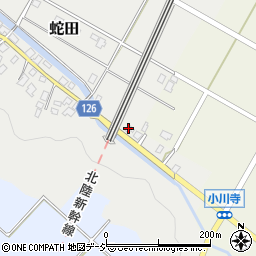富山県魚津市蛇田11周辺の地図
