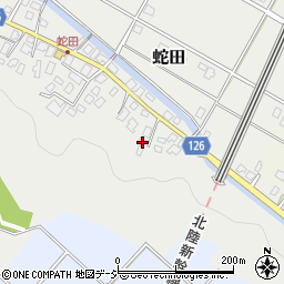 富山県魚津市蛇田4555周辺の地図