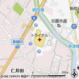 スーパーセンタートライアル北茨城店周辺の地図