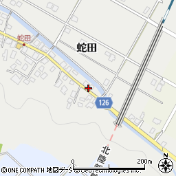 富山県魚津市蛇田4502周辺の地図