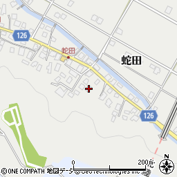 富山県魚津市蛇田4587周辺の地図