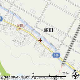 富山県魚津市蛇田4579周辺の地図