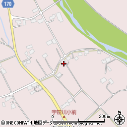 栃木県大田原市宇田川980周辺の地図