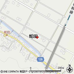 富山県魚津市蛇田263周辺の地図