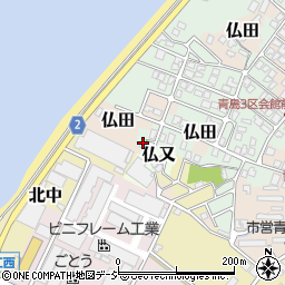 富山県魚津市青島681-4周辺の地図