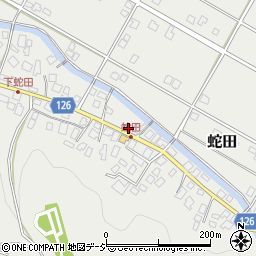 富山県魚津市蛇田4598周辺の地図