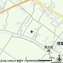 栃木県大田原市薄葉1189周辺の地図