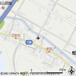 富山県魚津市蛇田4617周辺の地図