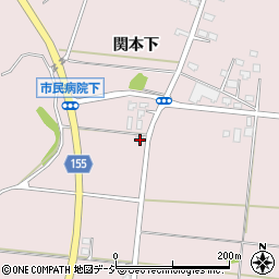 茨城県北茨城市関南町関本下233周辺の地図