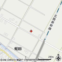 富山県魚津市蛇田219周辺の地図