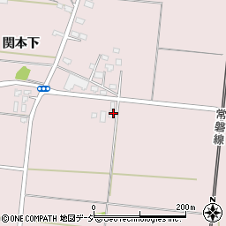 茨城県北茨城市関南町関本下456周辺の地図