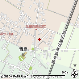 富山県魚津市仏田2583周辺の地図