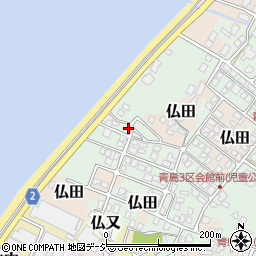 富山県魚津市青島205周辺の地図