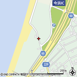 石川県羽咋郡宝達志水町今浜ソ周辺の地図