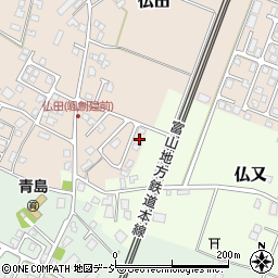 富山県魚津市仏田3691-7周辺の地図