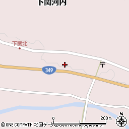 福島県東白川郡矢祭町下関河内下古宿周辺の地図