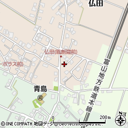 富山県魚津市仏田2598周辺の地図