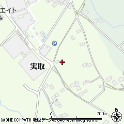 栃木県大田原市実取756-1周辺の地図